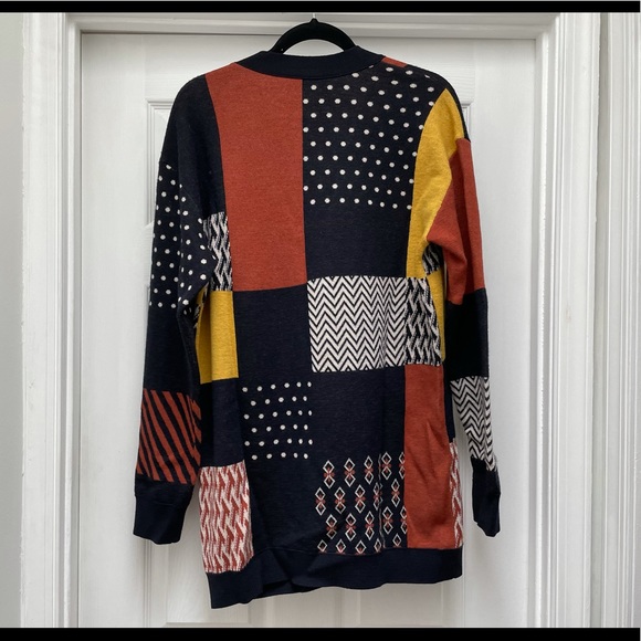 Tory Burch Clayton patchwork cardigan - Picture 2 of 4